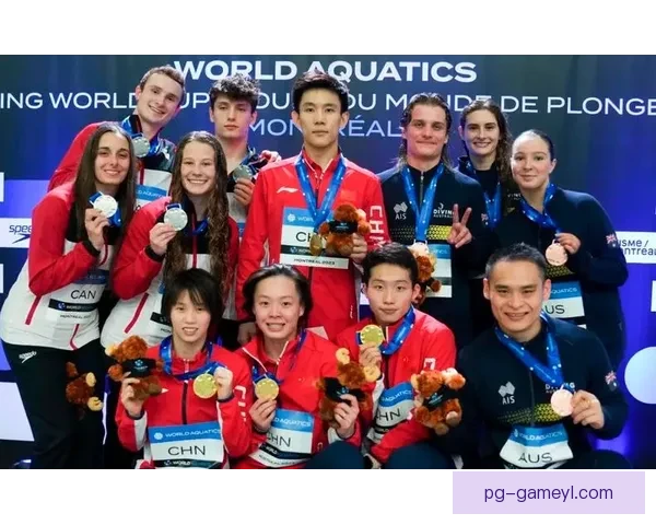 中国队包揽跳水世界杯加拿大站九金四银